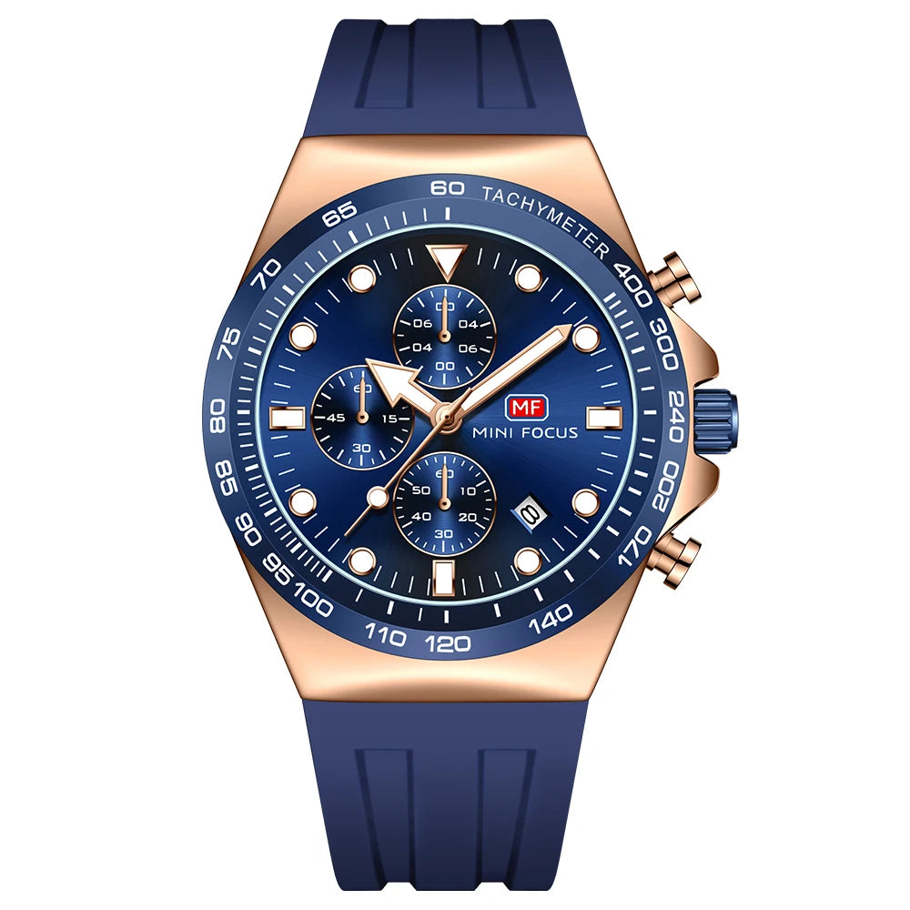MINIFOCUS Bestseller Men's Sports Casual Multifunction Quartz Watch Ultra Luminous Perfect Fathers Day Gift for Dad