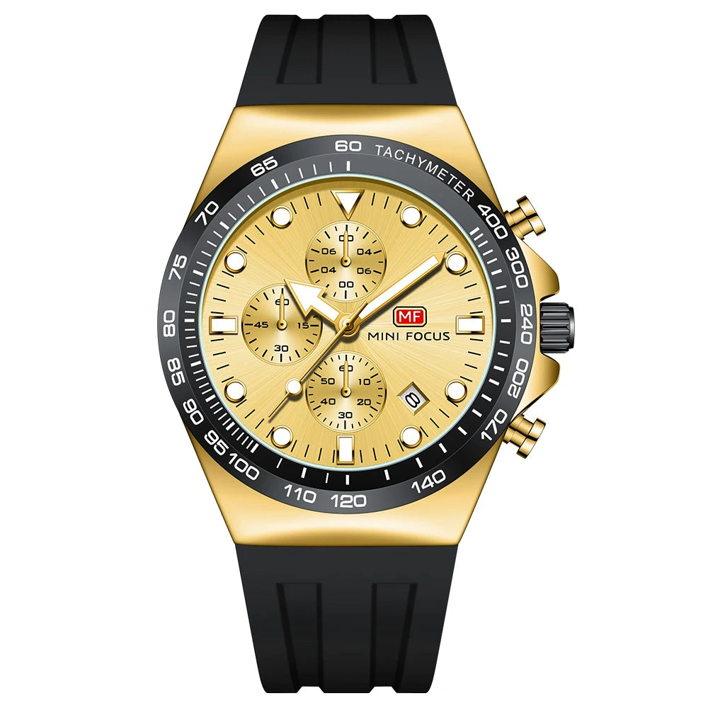 MINIFOCUS Bestseller Men's Sports Casual Multifunction Quartz Watch Ultra Luminous Perfect Fathers Day Gift for Dad