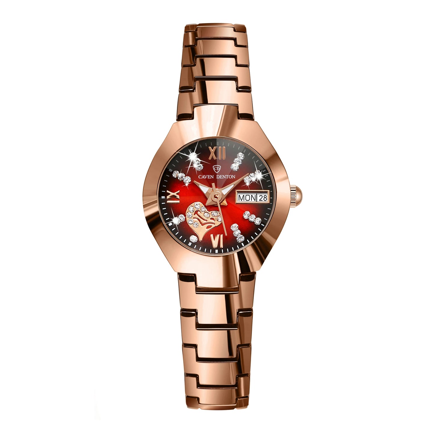 Fashion Women's Watch Double Calendar Diamond Waterproof Glow-in-the-dark ladies Watch for Women