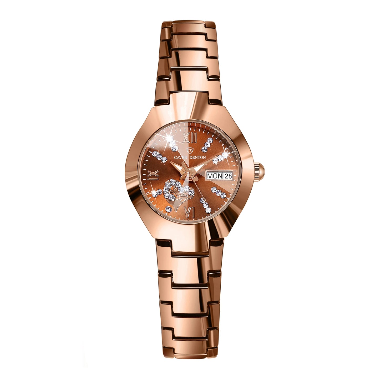 Fashion Women's Watch Double Calendar Diamond Waterproof Glow-in-the-dark ladies Watch for Women