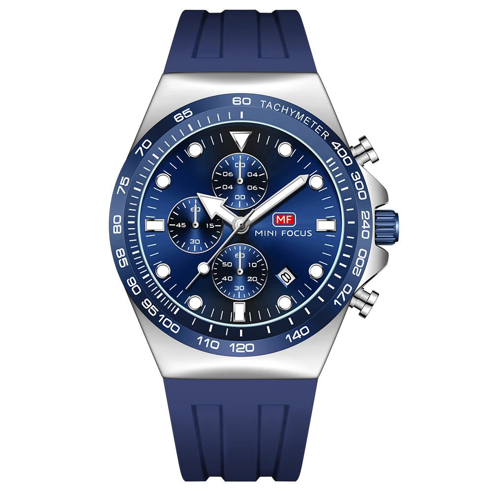 MINIFOCUS Bestseller Men's Sports Casual Multifunction Quartz Watch Ultra Luminous Perfect Fathers Day Gift for Dad