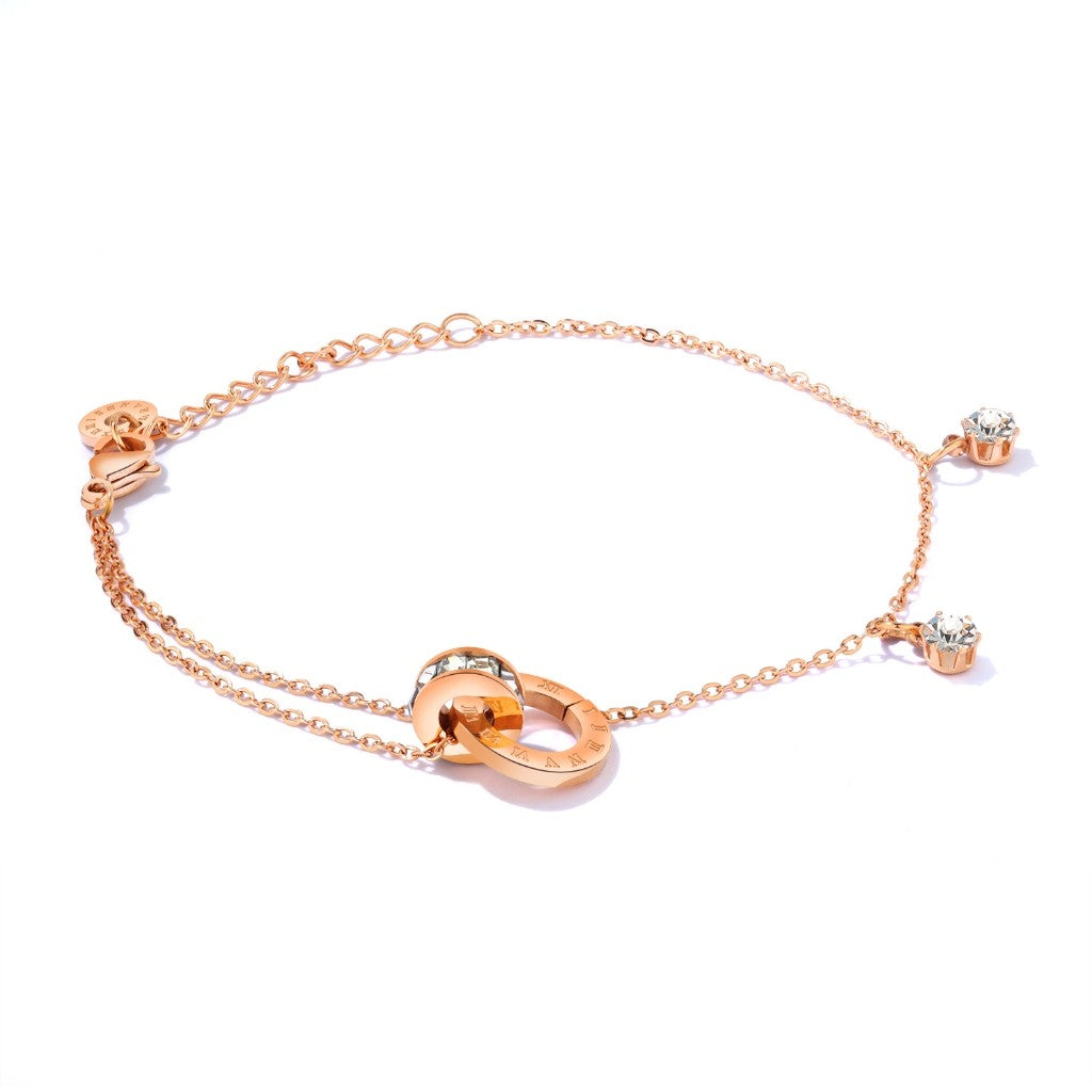 Boho Natural Stone Heart Bracelet for Women – Colorful Titanium Steel Ethnic Style Adjustable Fashion Jewelry