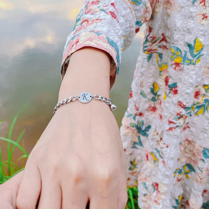 Couple Magnetic Heart Bracelet