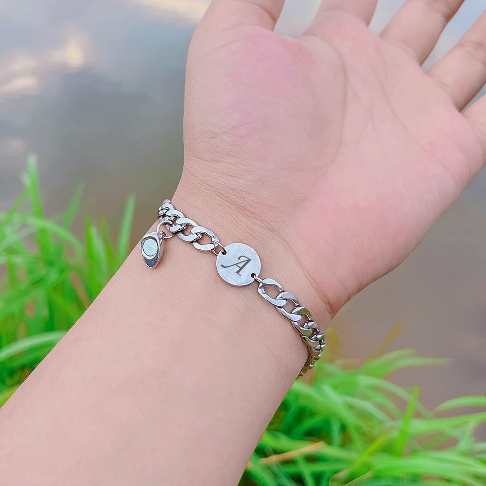 Couple Magnetic Heart Bracelet