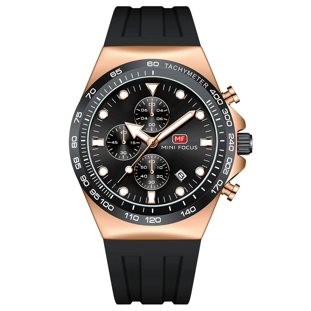 MINIFOCUS Bestseller Men's Sports Casual Multifunction Quartz Watch Ultra Luminous Perfect Fathers Day Gift for Dad