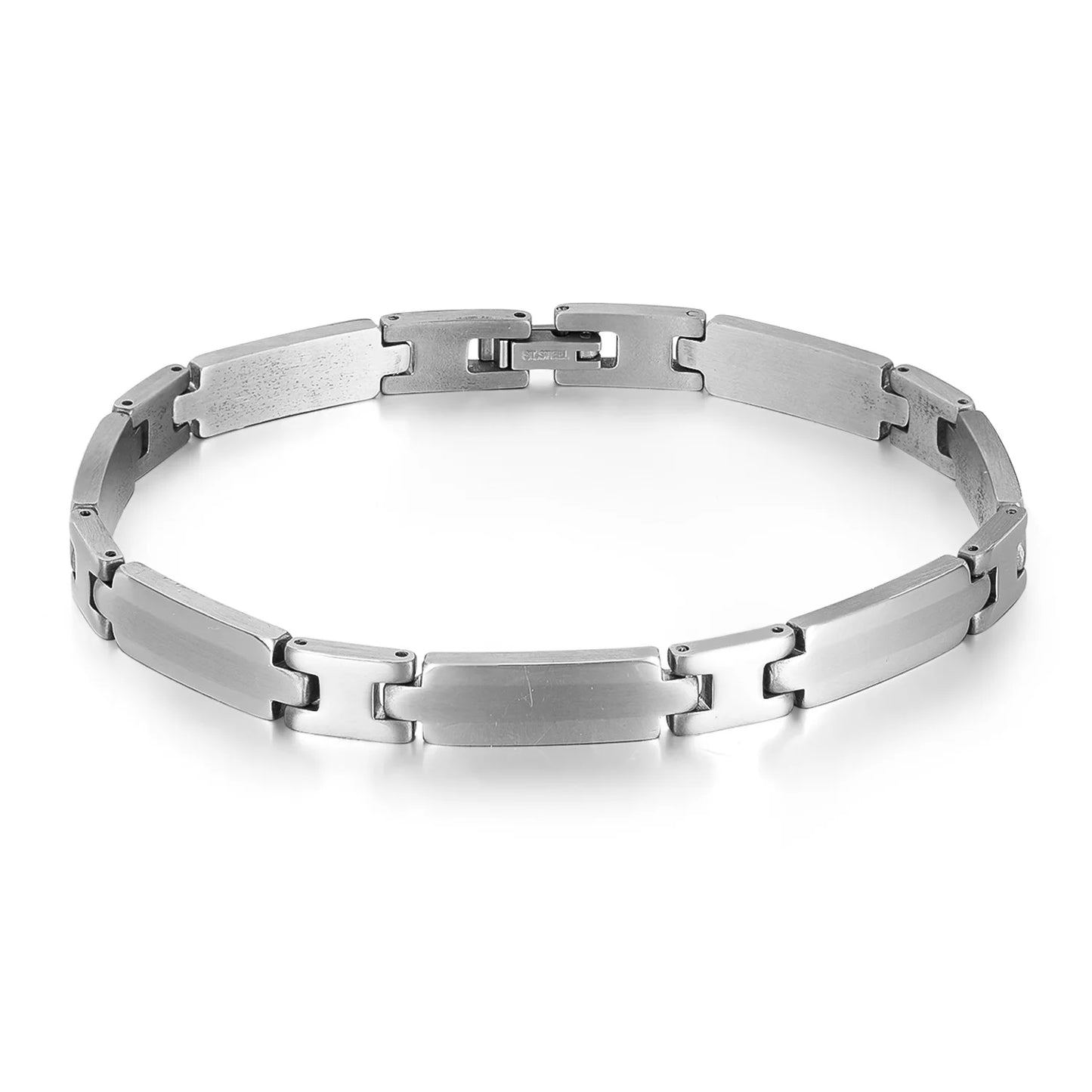 Men’s Minimalist Stainless Steel Bracelet – Sleek Titanium Steel Wristband with Unique Designer Style