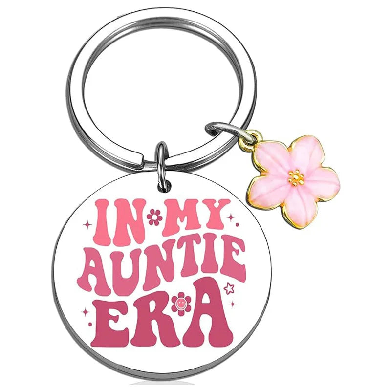 Auntie Gift Ideas Keychain Aunt Gifts from Niece Nephew Best Aunt Gift Mothers Day Birthday Christmas Gift For Aunt New Aunt