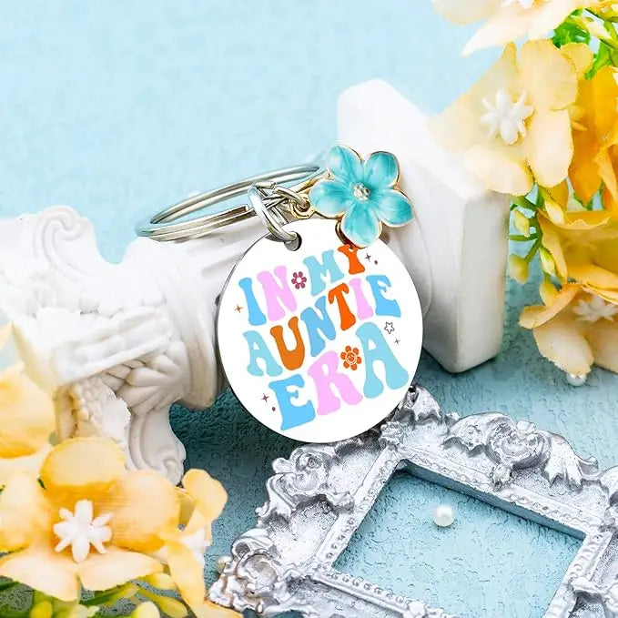 Auntie Gift Ideas Keychain Aunt Gifts from Niece Nephew Best Aunt Gift Mothers Day Birthday Christmas Gift For Aunt New Aunt