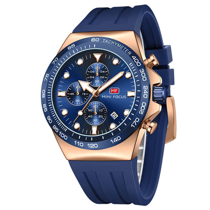 MINIFOCUS Bestseller Men's Sports Casual Multifunction Quartz Watch Ultra Luminous Perfect Fathers Day Gift for Dad
