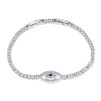 INS Style Dainty Stainless Steel Bracelet for Women – Minimalist Titanium Steel Jewelry with Sparkling Zircon