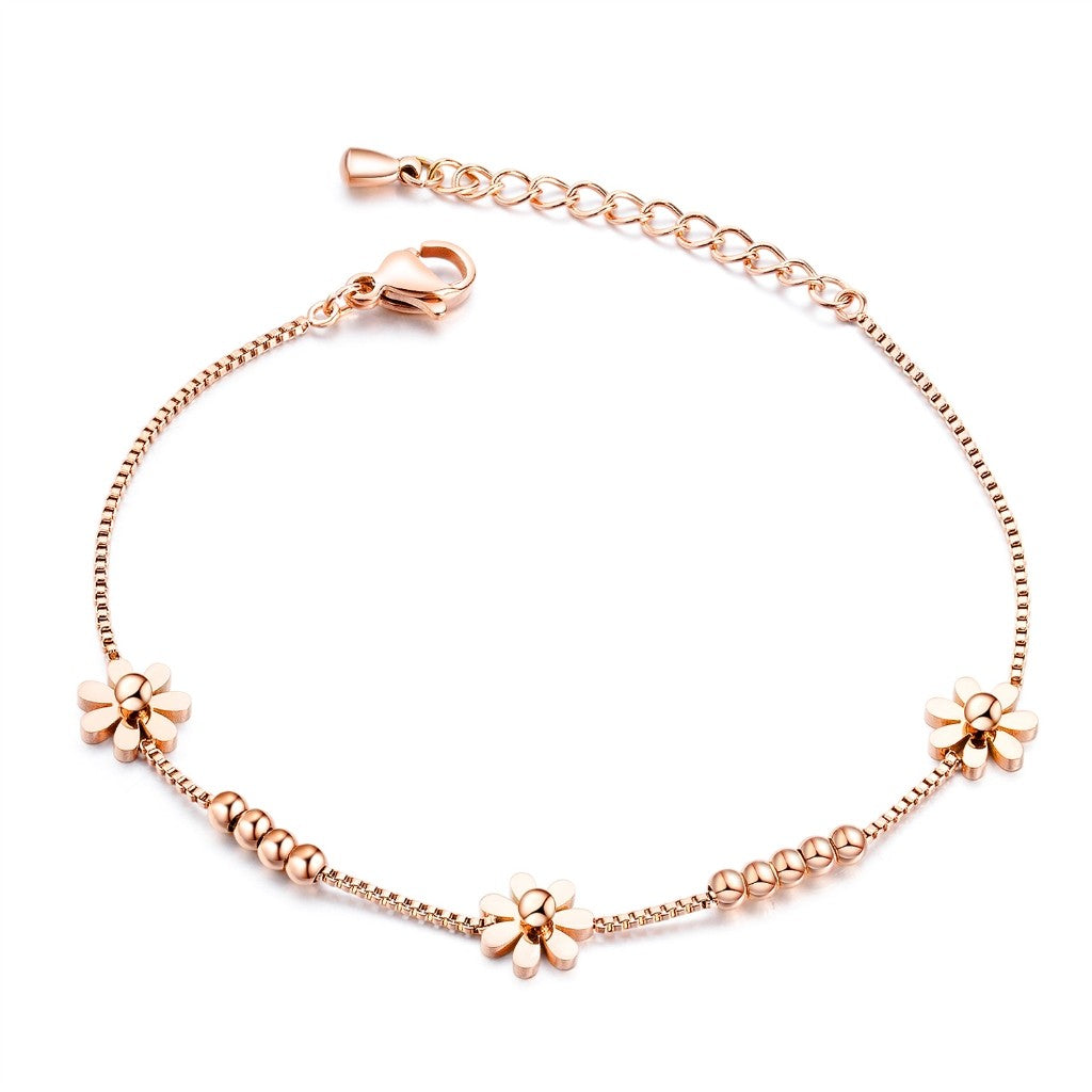 Boho Natural Stone Heart Bracelet for Women – Colorful Titanium Steel Ethnic Style Adjustable Fashion Jewelry