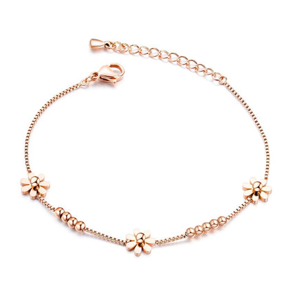 Boho Natural Stone Heart Bracelet for Women – Colorful Titanium Steel Ethnic Style Adjustable Fashion Jewelry