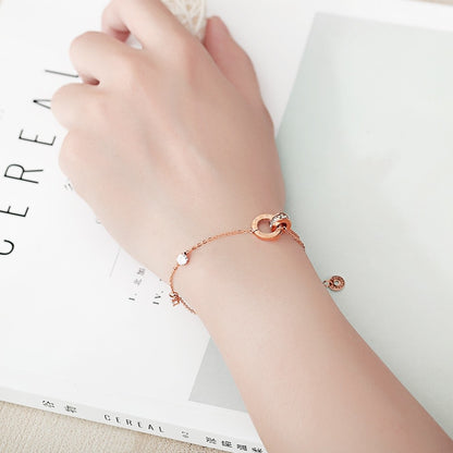 Boho Natural Stone Heart Bracelet for Women – Colorful Titanium Steel Ethnic Style Adjustable Fashion Jewelry