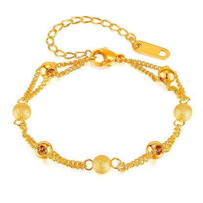 Boho Natural Stone Heart Bracelet for Women – Colorful Titanium Steel Ethnic Style Adjustable Fashion Jewelry