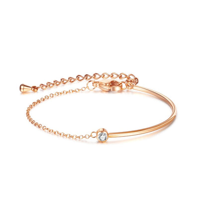 Boho Natural Stone Heart Bracelet for Women – Colorful Titanium Steel Ethnic Style Adjustable Fashion Jewelry