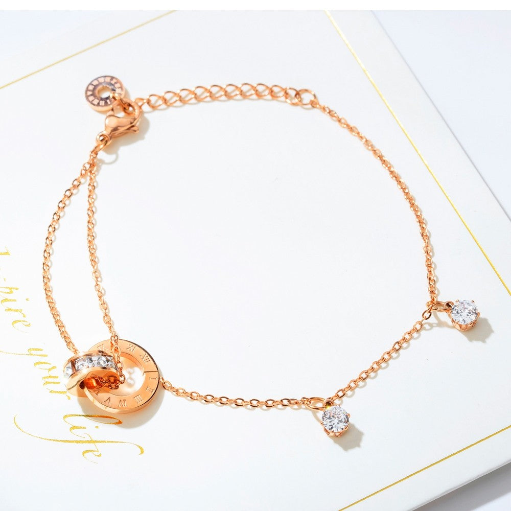 Boho Natural Stone Heart Bracelet for Women – Colorful Titanium Steel Ethnic Style Adjustable Fashion Jewelry